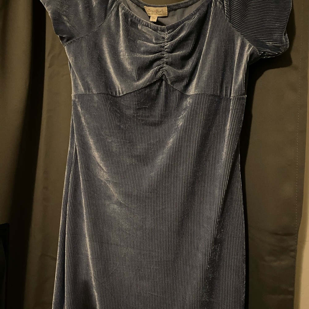 Blue dress